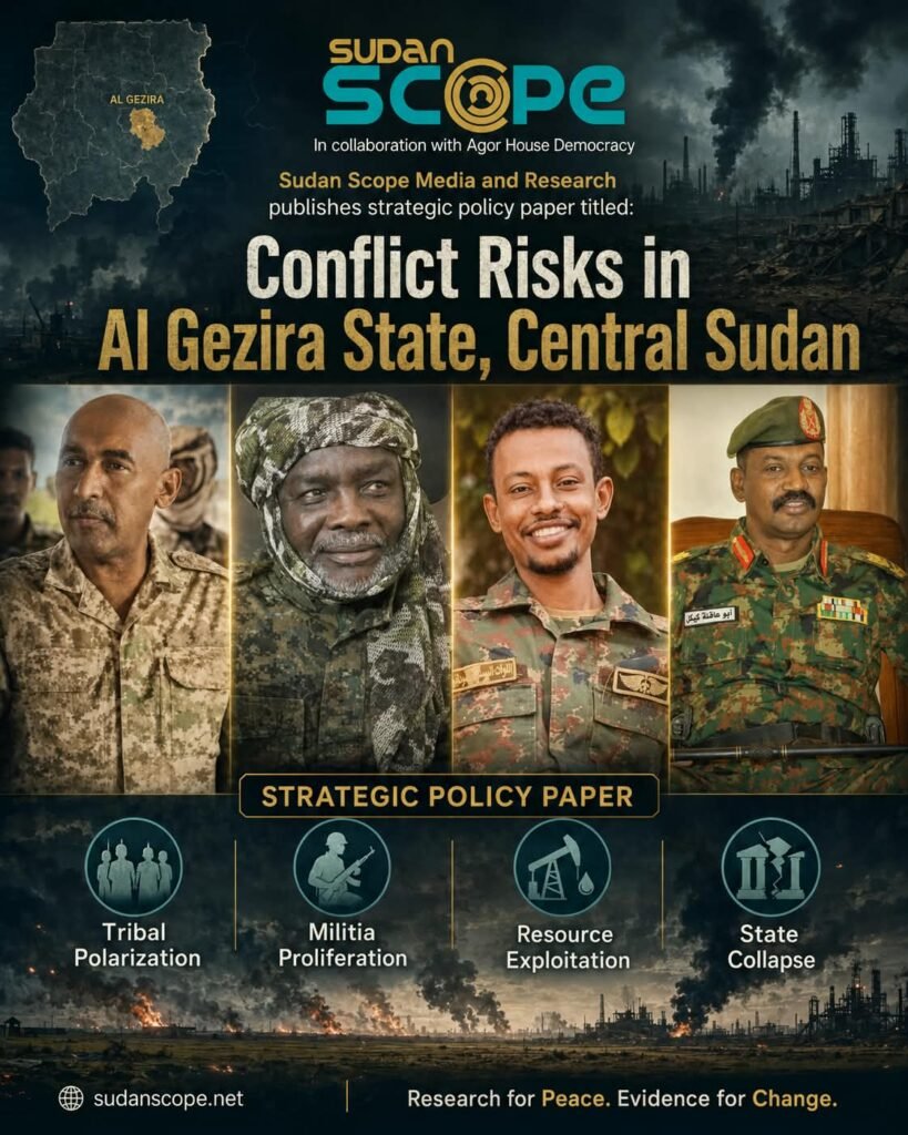 Escalating Community Mobilization, Politicization, and Conflict Risks in Al-Gezira State, Central Sudan
